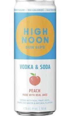 image-High Noon Peach Vodka Hard Seltzer