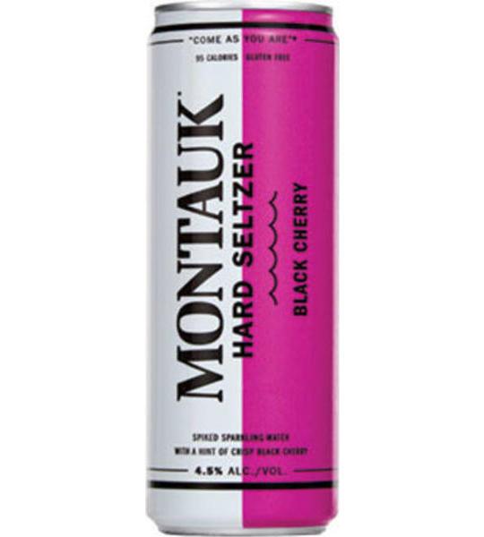 Montauk Black Cherry Hard Seltzer