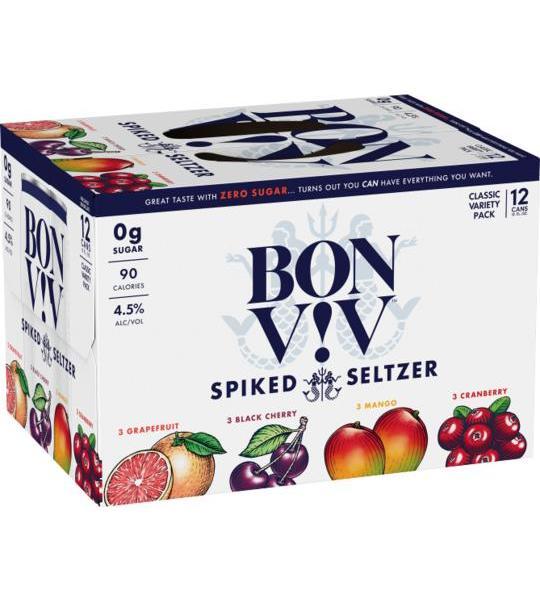 BON & VIV Spiked Seltzer Variety Pack