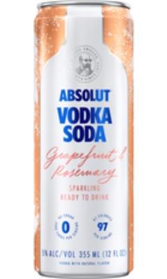 image-Absolut Grapefruit & Rosemary Vodka Soda