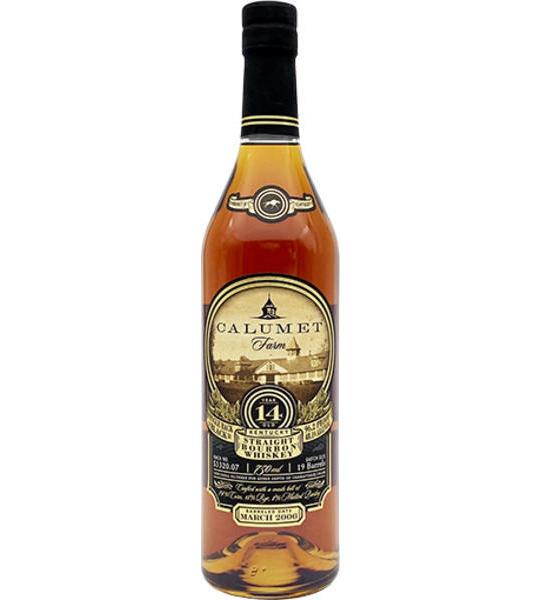 Calumet Farm Single Rack Black 14 Year Bourbon Whiskey