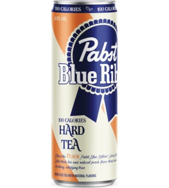 Pabst Blue Ribbon’s Hard Peach Tea