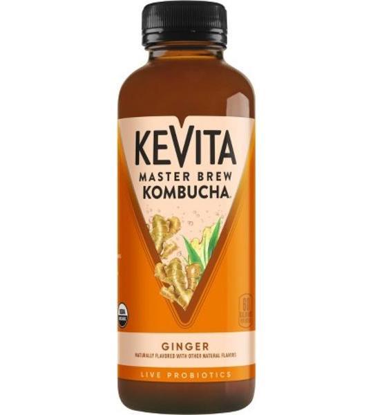 Kevita Master Brew Kombucha Ginger 15.2 Oz