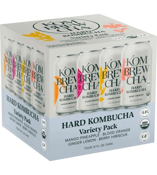 Kombrewcha Hard Kombucha Variety Pack