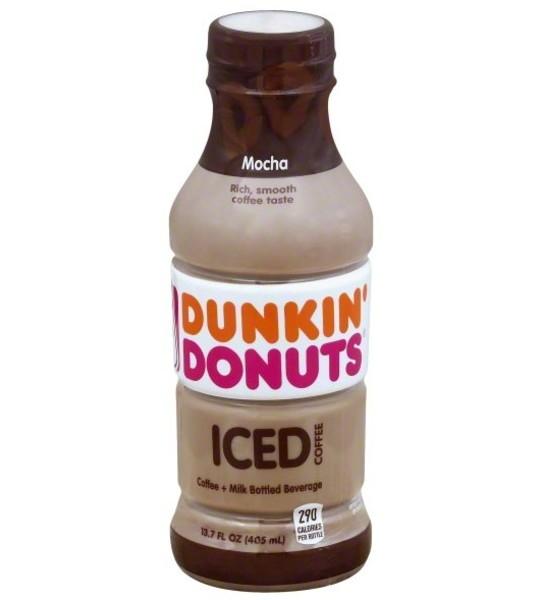 Dunkin' Donut Iced Coffee Mocha