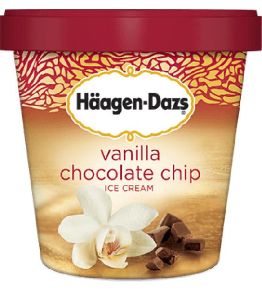 Haagen-Dazs Ice Vanilla Chocolate Chip
