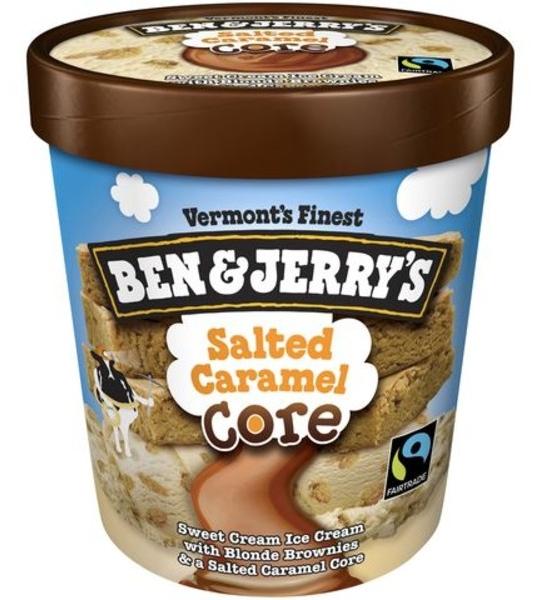 Ben & Jerry's Salted Caramel Core Ice Cream