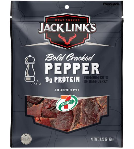 7-Select Jack Links Bold Cracked Pepper Beef Jerky