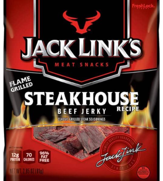 JACK LINKS STEAKHOUSE BEEF JERKY