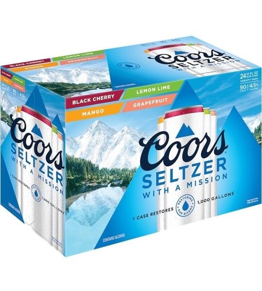 Coors Hard Seltzer Variety Pack