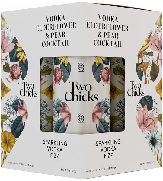 Two Chicks Cocktails Sparkling Vodka Fizz