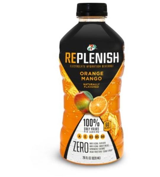 7-Select Replenish Zero Orange Mango