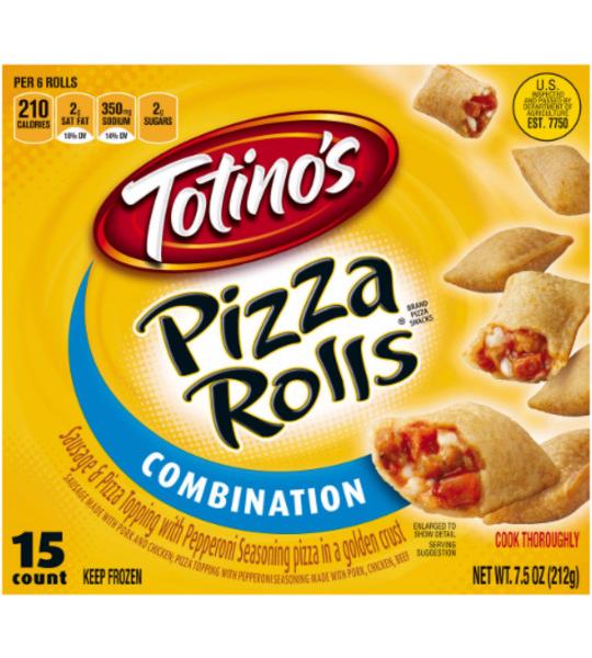 TOTINO S PIZZA ROLLS COMBINATION