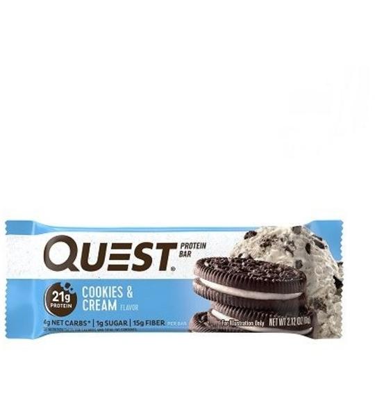 Quest Protein Cookies and Cream