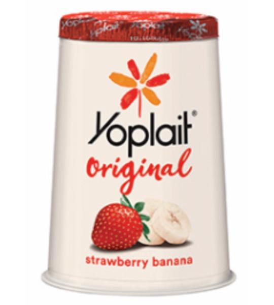Yoplait Original Strawberry Banana Yogurt