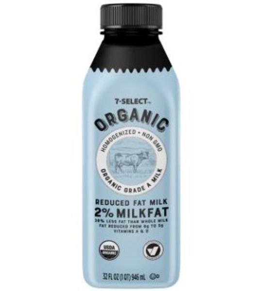7-Select Organic Reduced Fat Milk