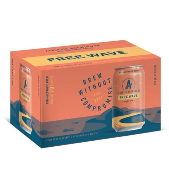 Athletic Brewing Free Wave Non-Alcoholic Double Hop IPA
