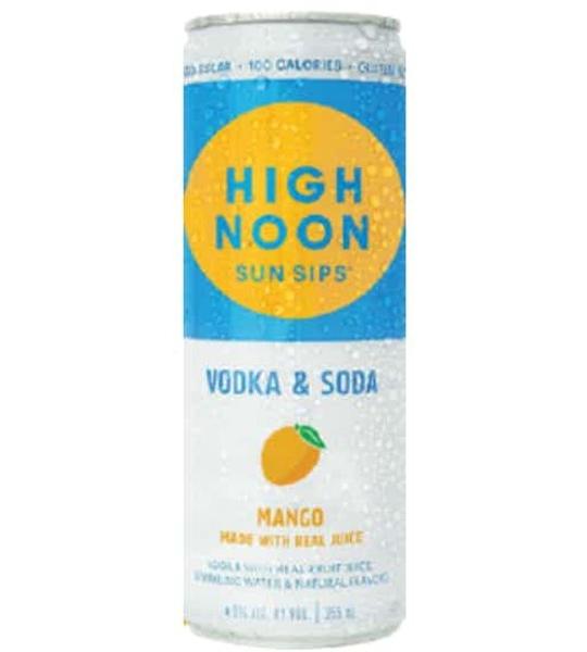 High Noon Mango Vodka & Soda Seltzer