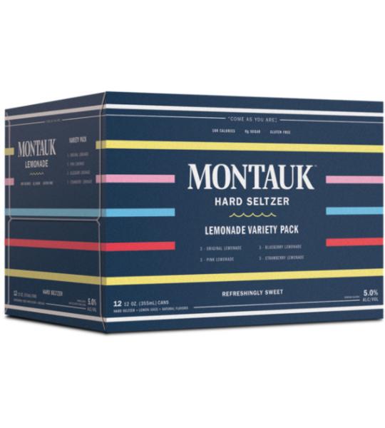 Montauk Hard Seltzer Lemonade Variety Pack