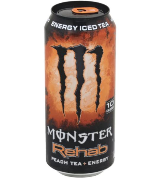 Monster Rehab Peach Tea Energy Drink