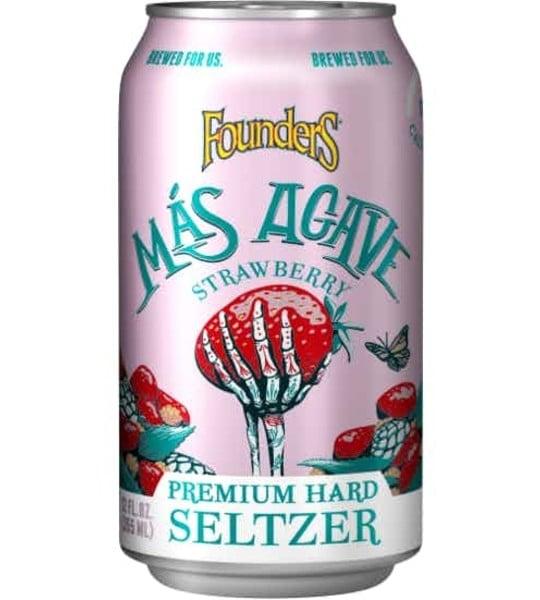 Founder's Más Agave Strawberry Premium Hard Seltzer