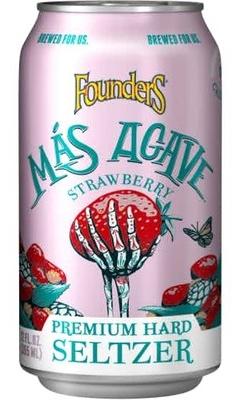 image-Founder's Más Agave Strawberry Premium Hard Seltzer