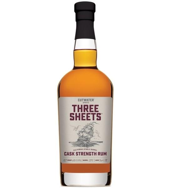 Cutwater Three Sheets Cask Strength Rum
