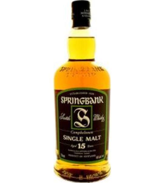 Springbank Single Malt Scotch 15 Year