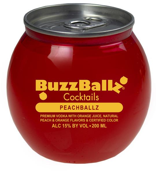 BuzzBallz Cocktails Peachballz