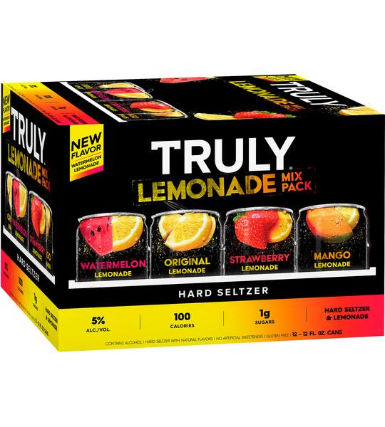 Truly Hard Seltzer Lemonade Variety Pack