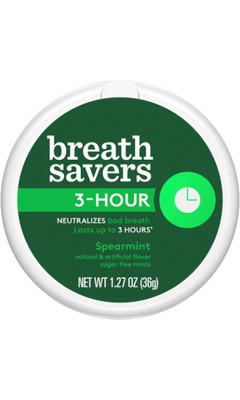 image-Breathsavers 3-Hour Spearmint