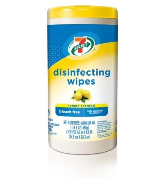7-Select Lemon Disinfecting Wipes