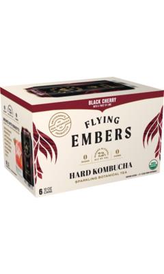 image-Flying Embers Black Cherry with Lime Hard Kombucha