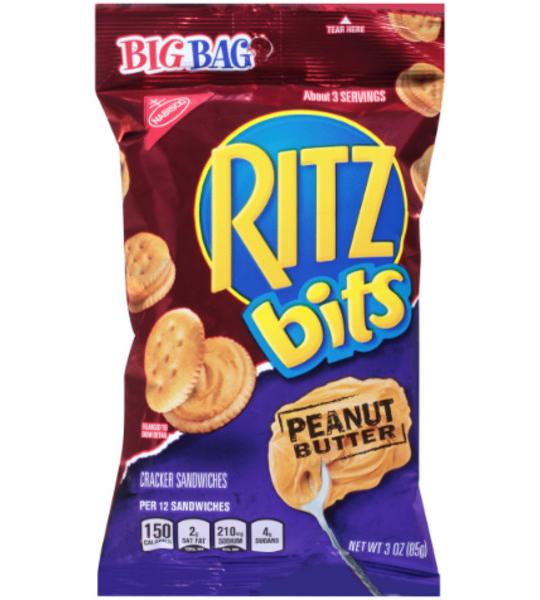 Nabisco Ritz Bits Peanut Butter Big Bag