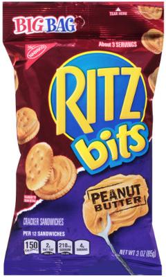 image-Nabisco Ritz Bits Peanut Butter Big Bag