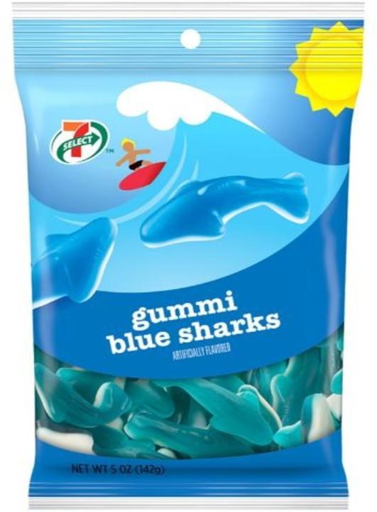 7-Select Gummi Blue Sharks