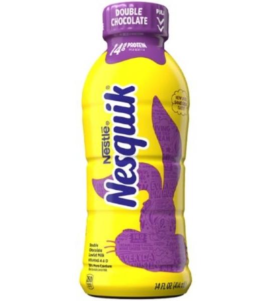 Nesquik Low Fat Double Chocolate Milk