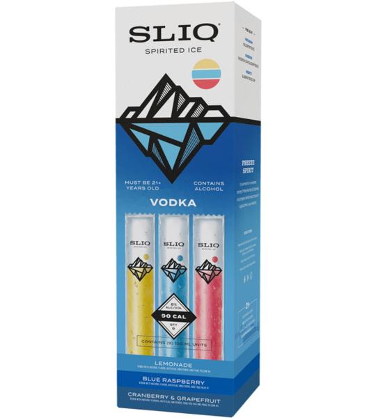 SLIQ Spirited Ice Vodka Frozen Cocktail Pops
