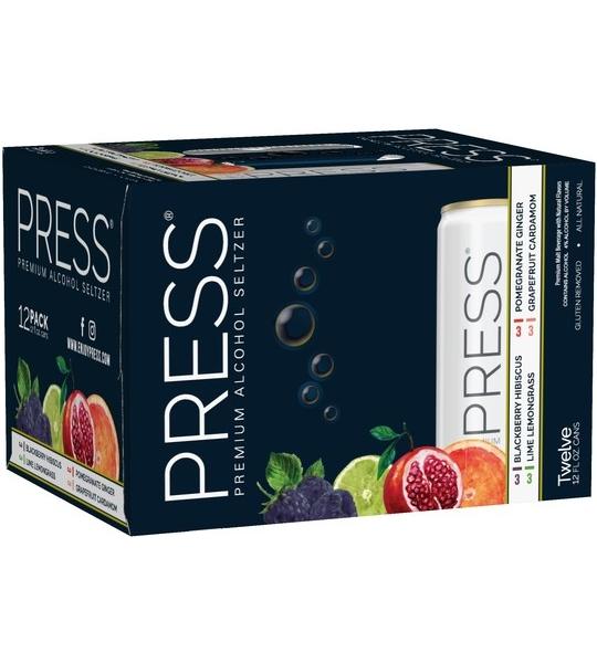 PRESS Premium Seltzer Signature Variety Pack