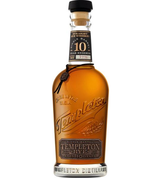 Templeton Rye Whiskey 10 Year Reserve