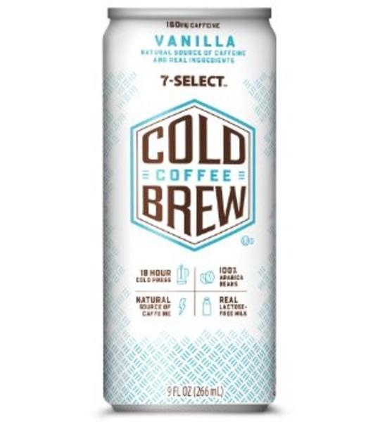 7-SELECT COLD BREW VANILLA COFFEE
