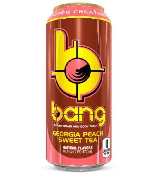 Bang Georgia Peach Sweet Tea