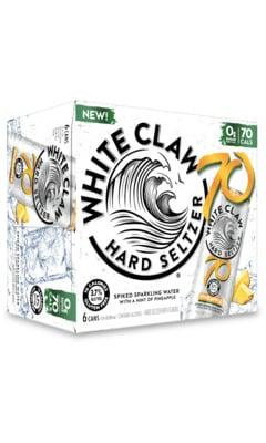 image-White Claw Hard Seltzer 70 Pineapple