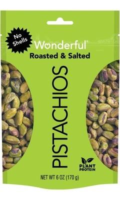 image-Wonderful Pistachios, No Shell, Roasted and Salted