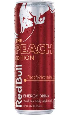 image-Red Bull Energy Drink, Peach