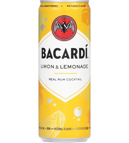 BACARDÍ® Limon & Lemonade Real Rum Cocktail