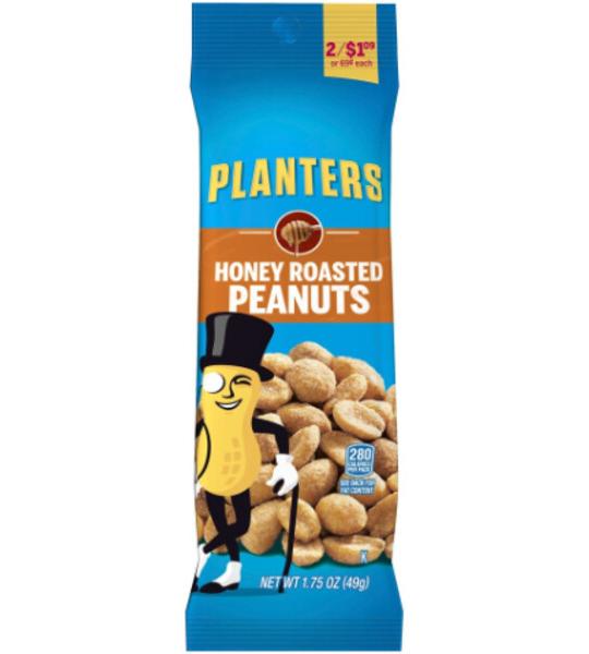 Misc Planters Honey Roasted Peanuts12oz