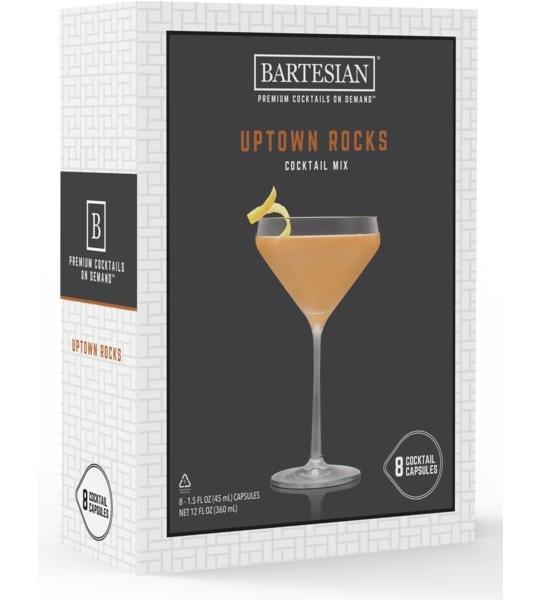 Bartesian Uptown Rocks Cocktail Mixer Capsules