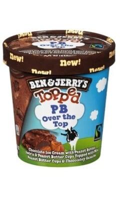 image-Ben & Jerry's Topped PB Over the Top