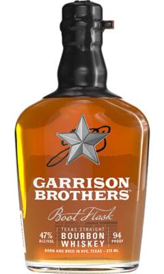 image-Garrison Brothers Boot Flask Texas Straight Bourbon Whiskey